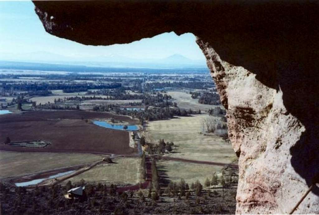 The view of central Oregon's...