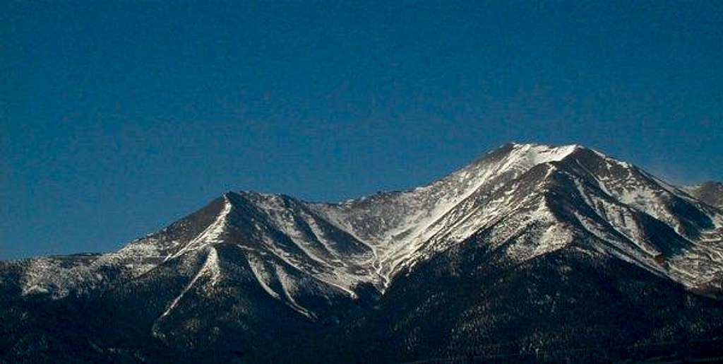 Mt Princeton from Highway...
