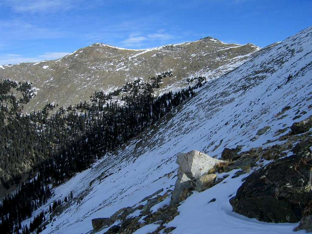 Hunts' north ridge