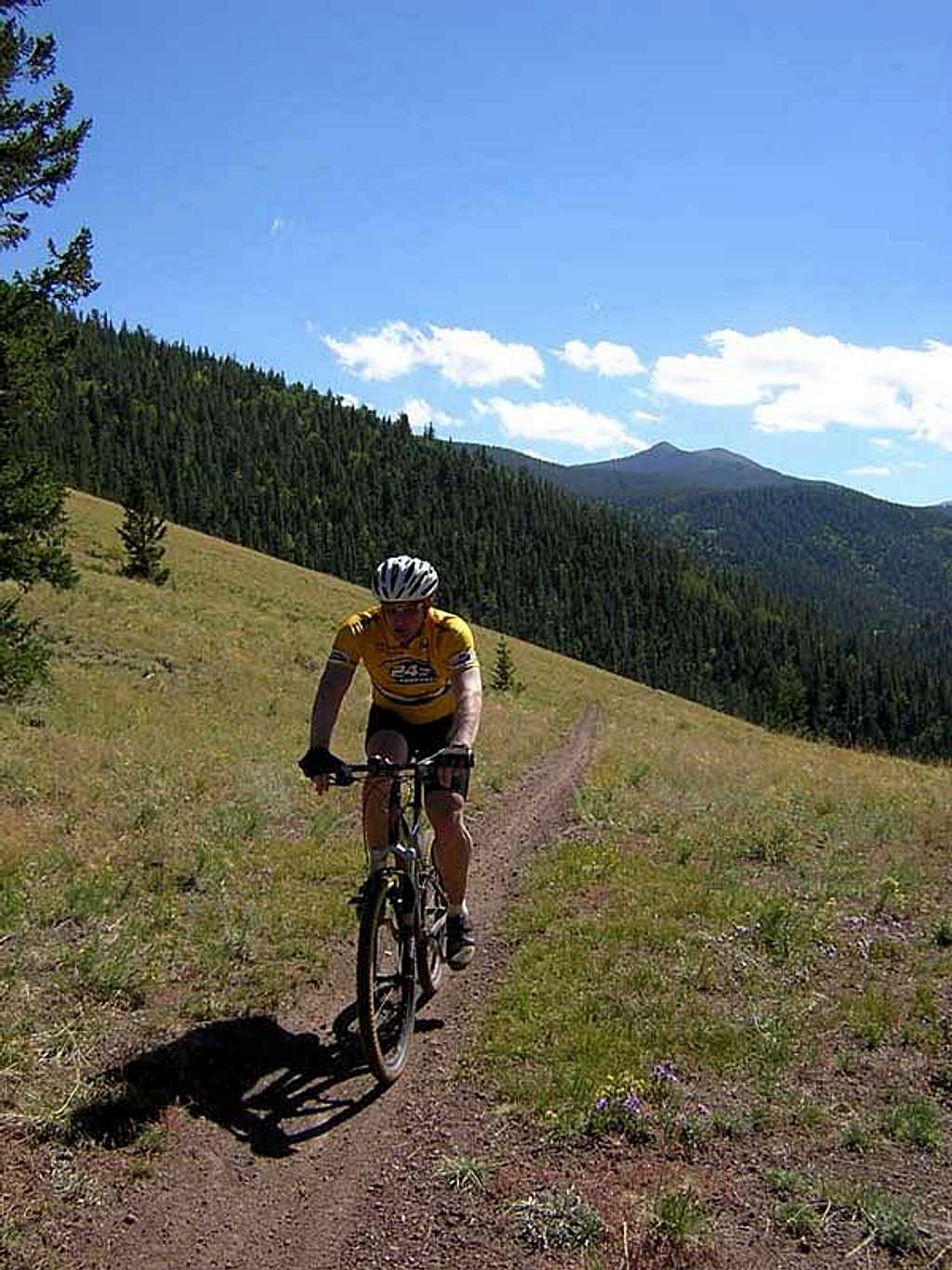 Mountain Biking the Monarch Crest Trail