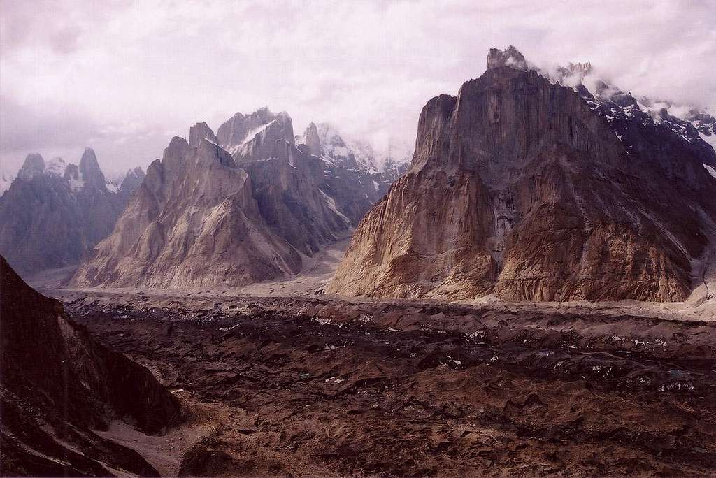 Trango and Cathedral towers
