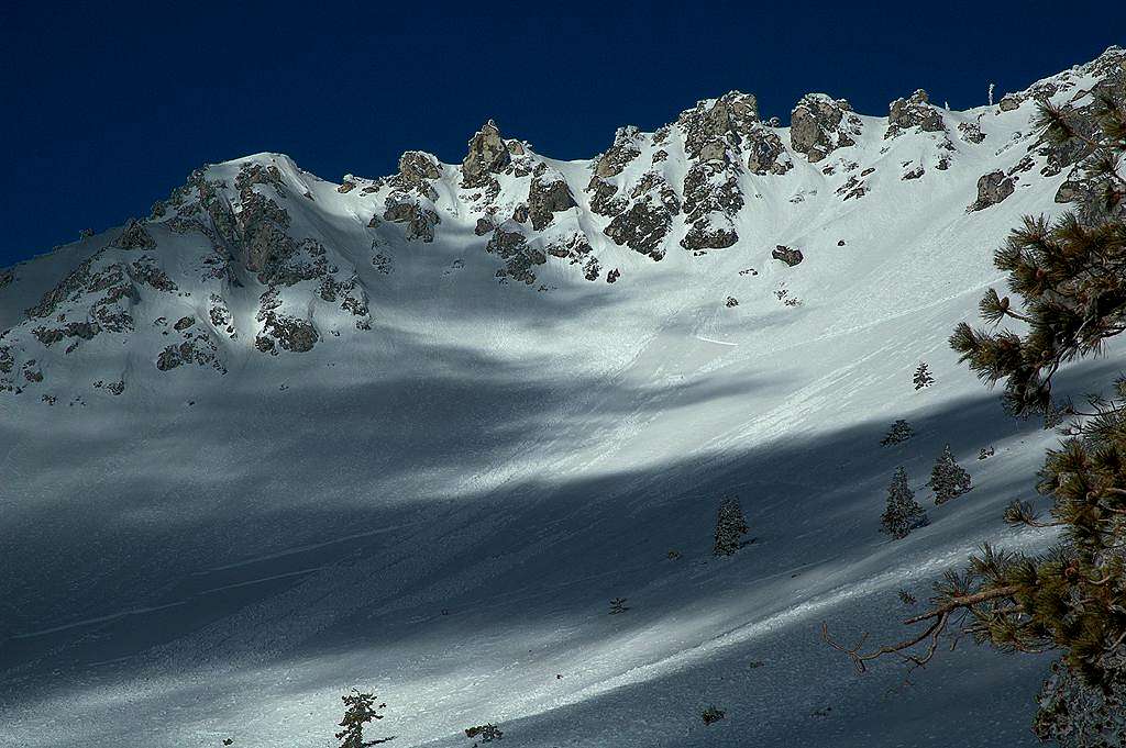 Mount Baldy slab avalanche