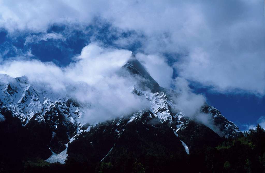 mountain in Kagri Karpo range