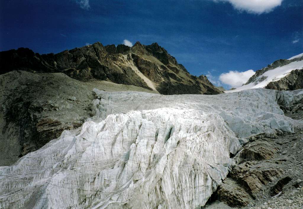 Huayna glacier