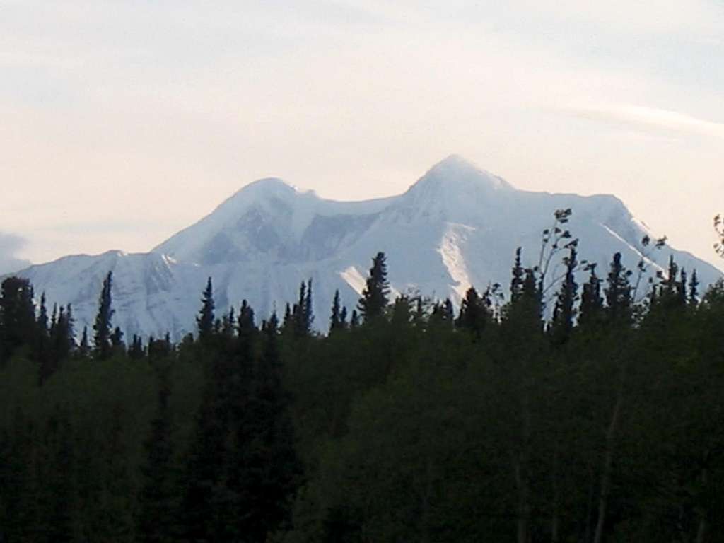 Mt. Hayes from the Richardson highway