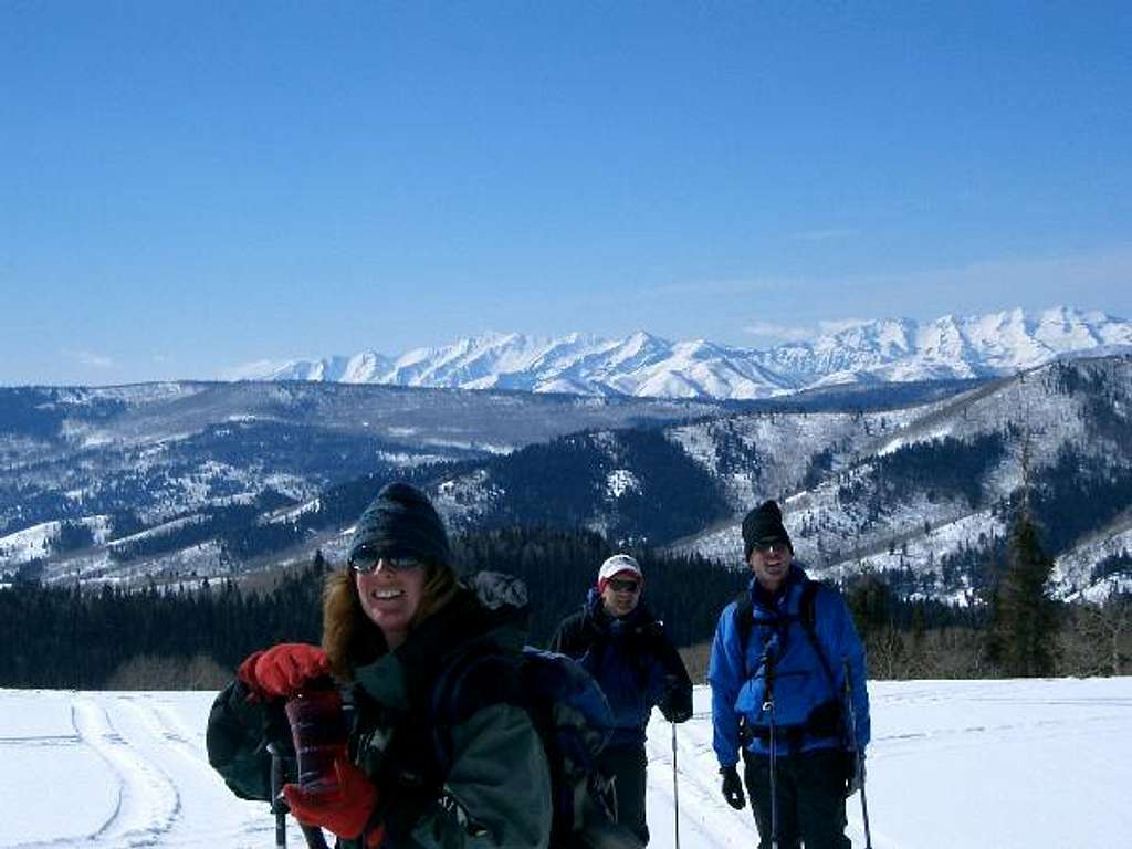 View from Currant Creek Peak slopes