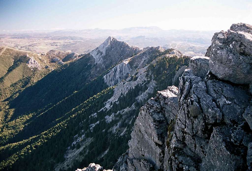 East ridge of Sierra del Pinar