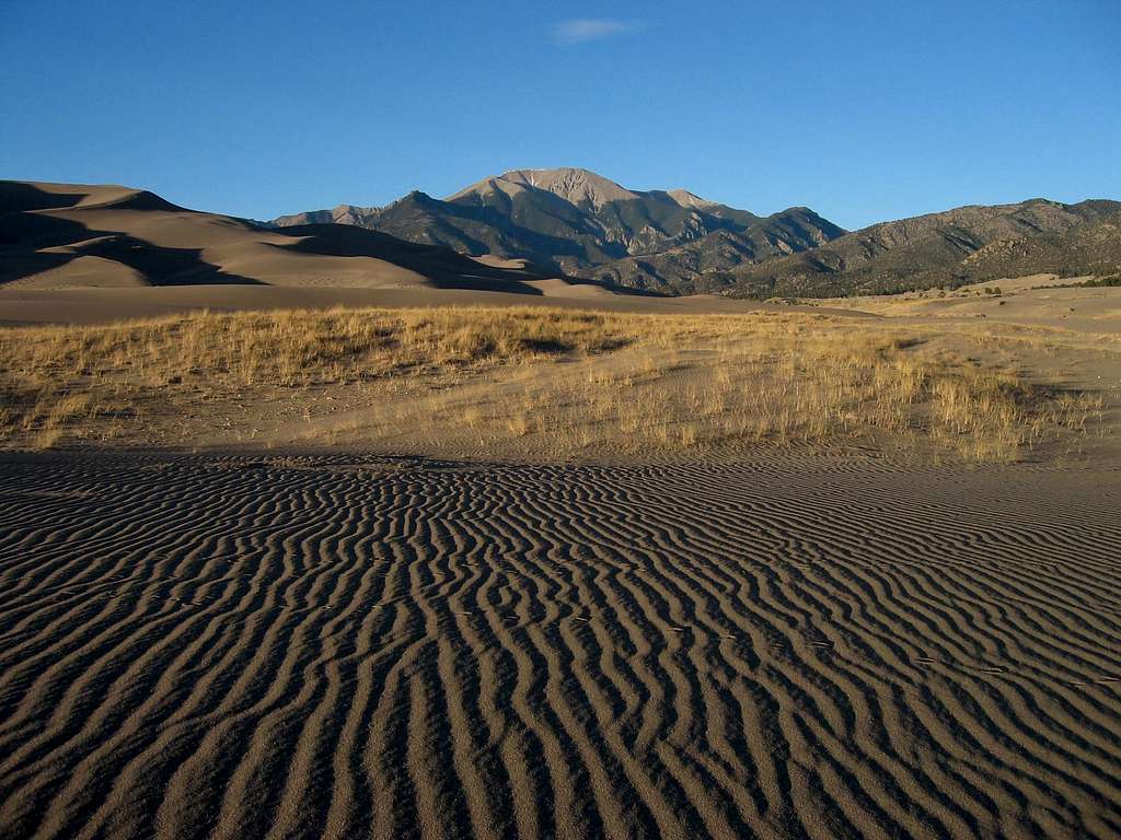 Mount Herard from the Dunes