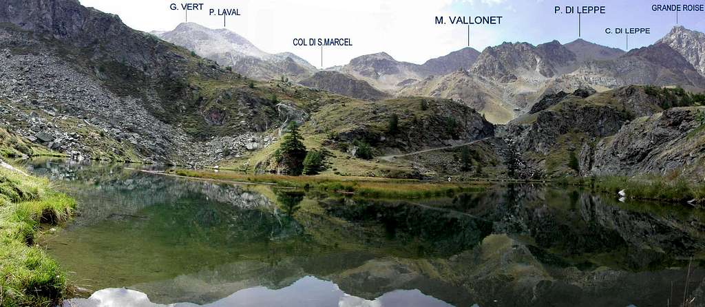 From the shore of Layet lake