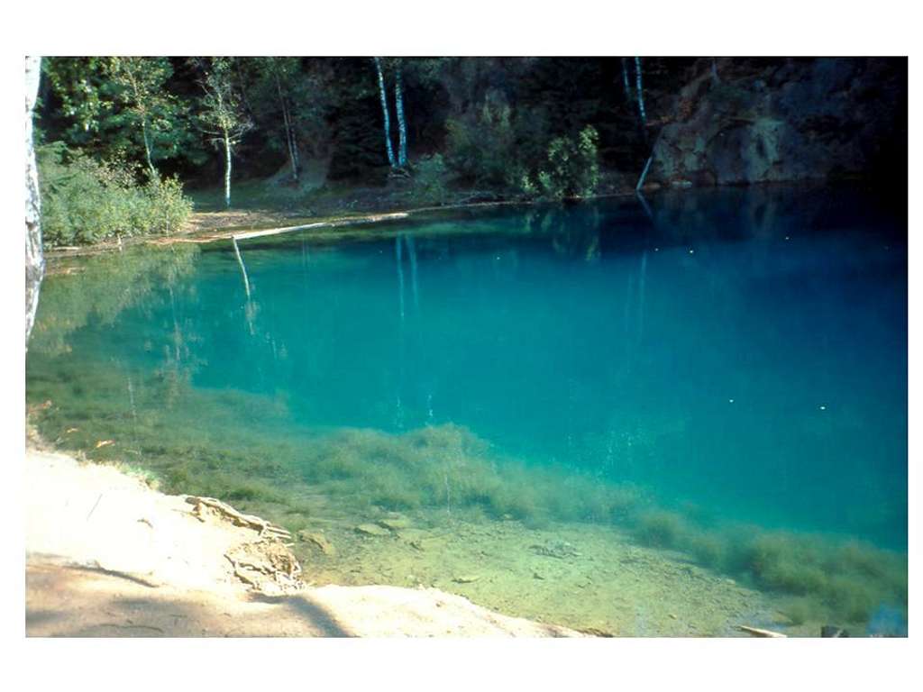 The Blue Pond...