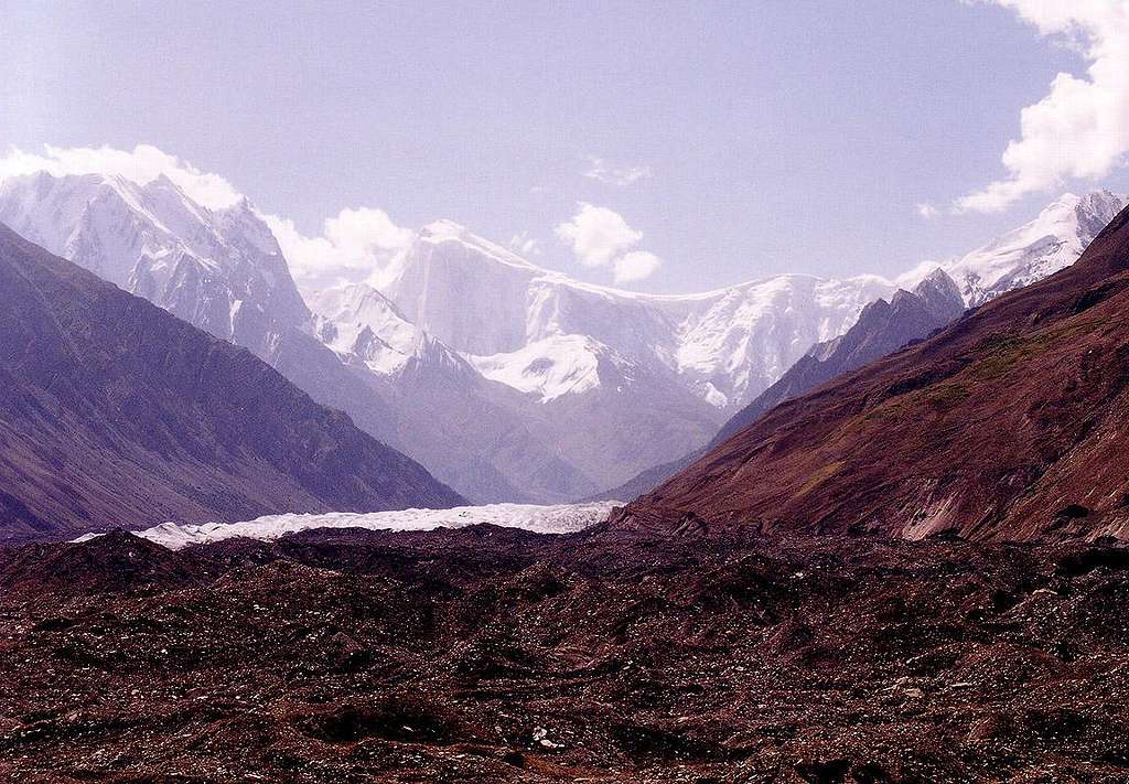 Spantik from Barpu Glacier