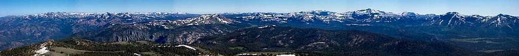 Hawkins Peak summit panorama