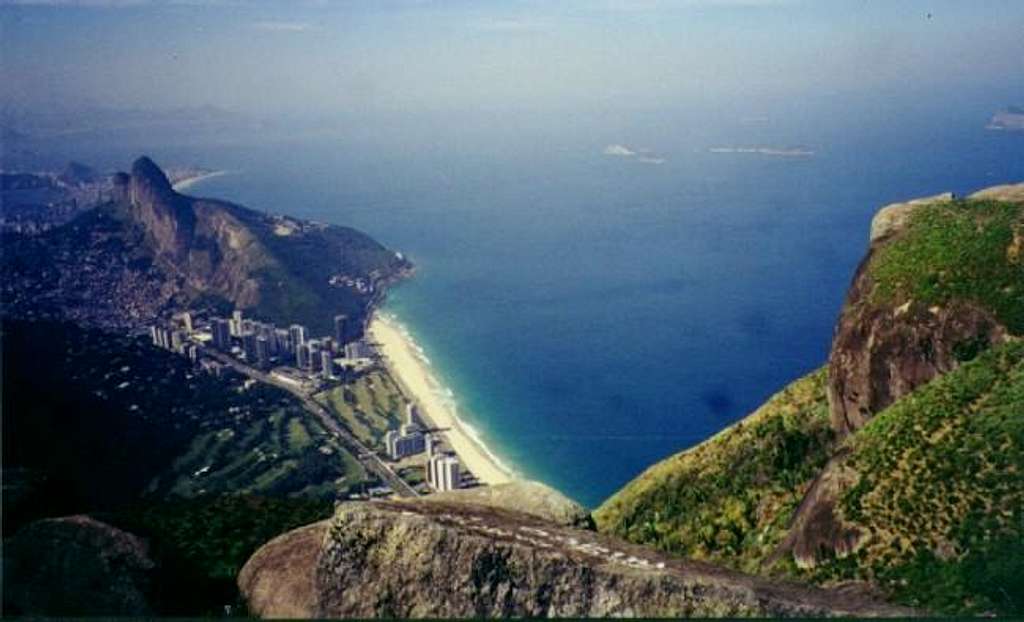 View of São Conrado...