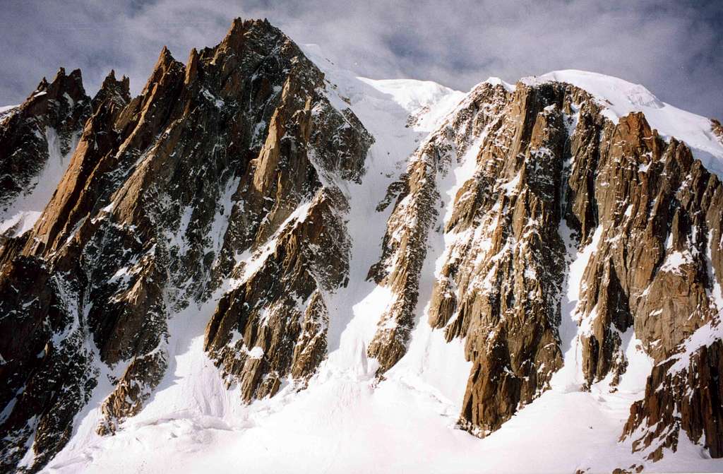 Mont Blanc du Tacul east face