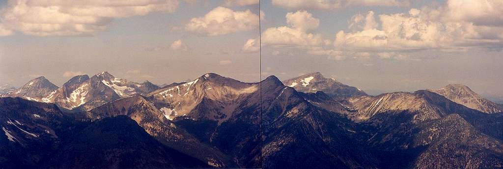 Peaks in this double-photo...
