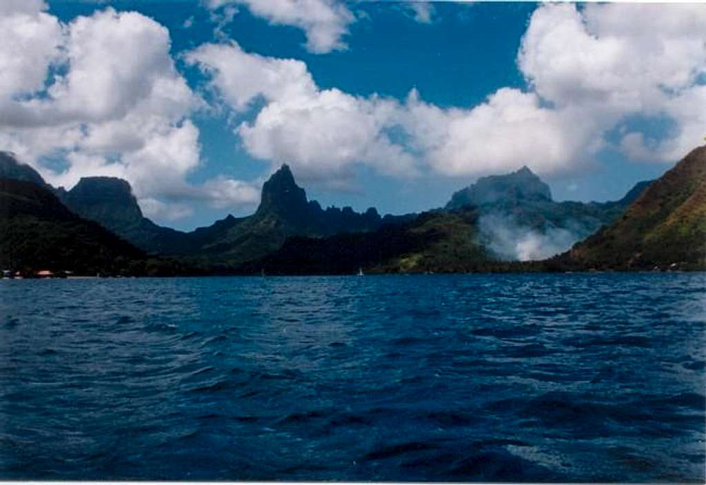 A view of Moorea from Cook's...