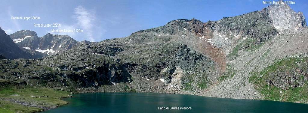 From Lago inferiore di Laures