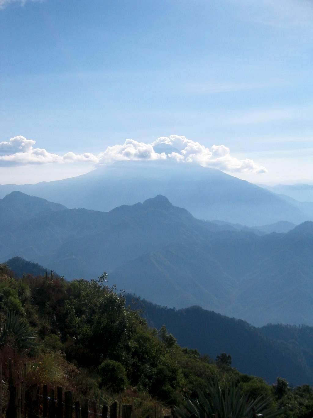 Volcan Tajumulco, from the Tacana