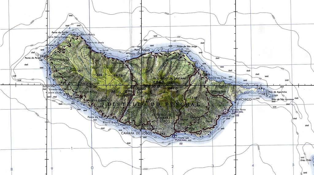 Overview Map Madeira