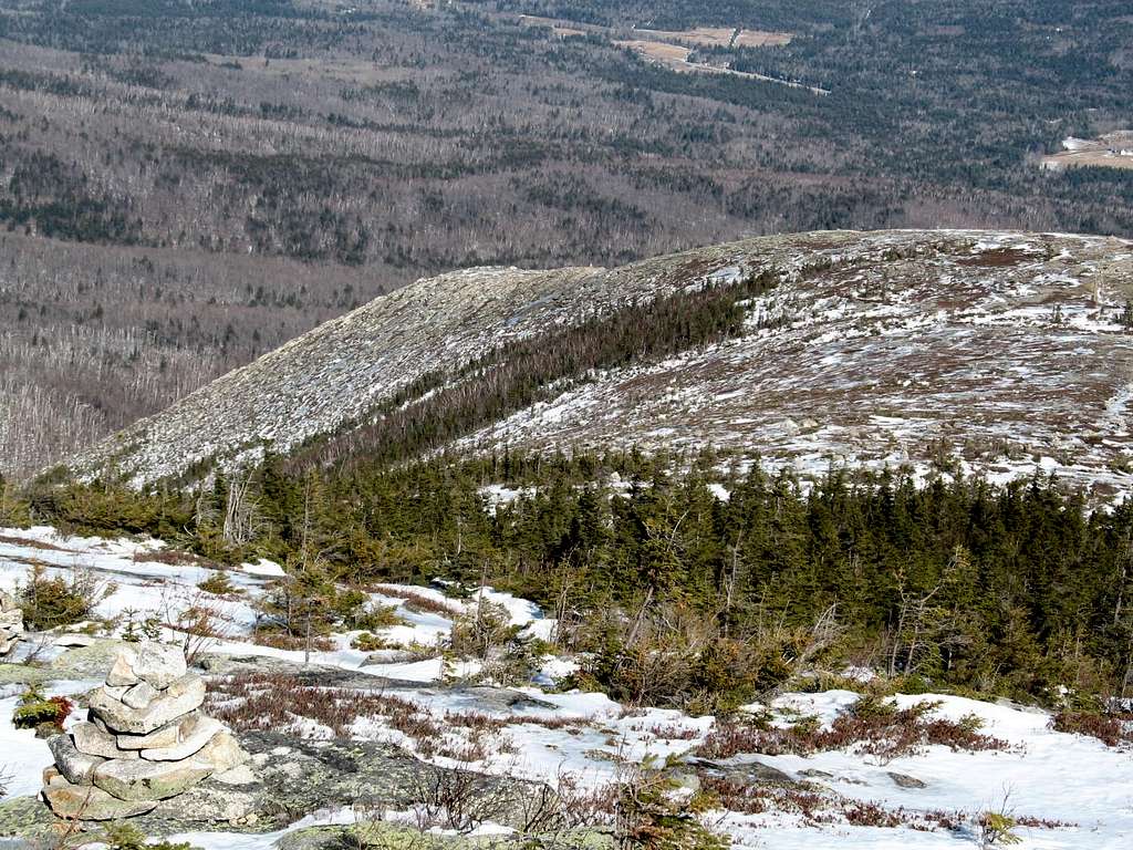 eastern spur of South Baldface