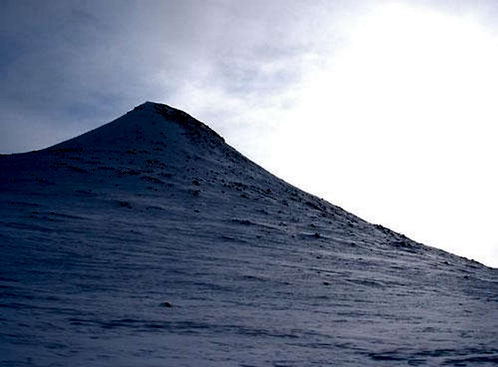 The summit of Städjan