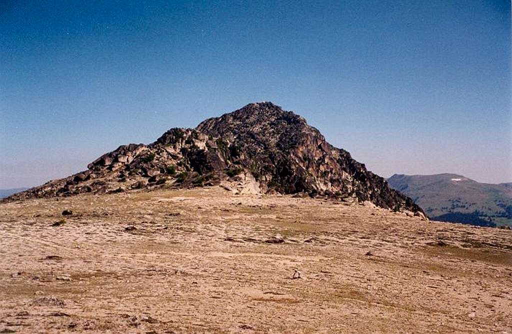 The summit pyramid of Windy...