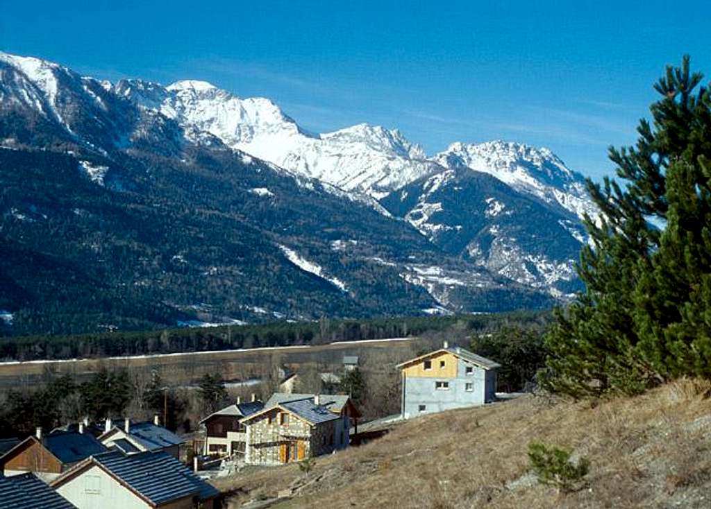 Séolanes from Ubaye valley