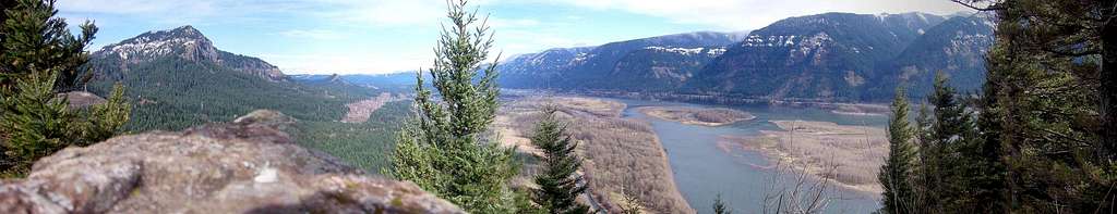 Panoramic View from Beacon Rock