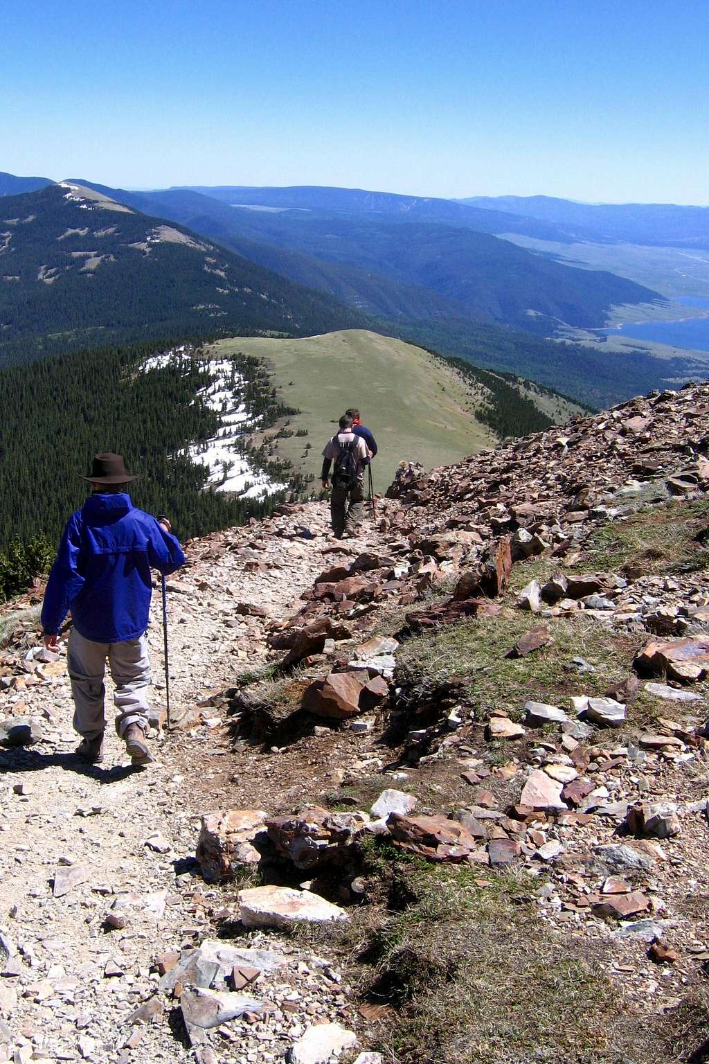 Descent From Baldy Mountain