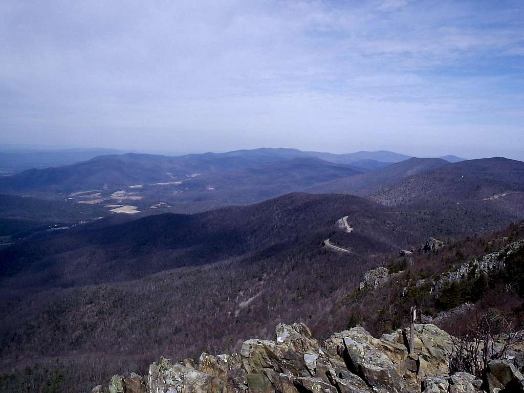 Looking North from the summit