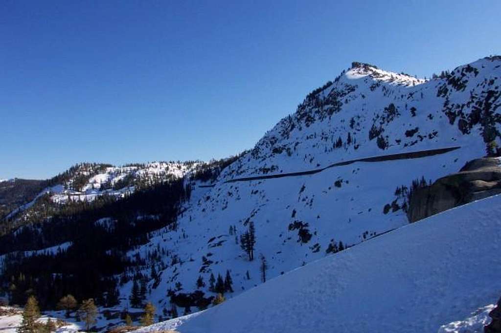 Donner Peak, January 2003.