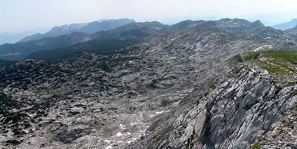 Plateau region of Hagengebirge