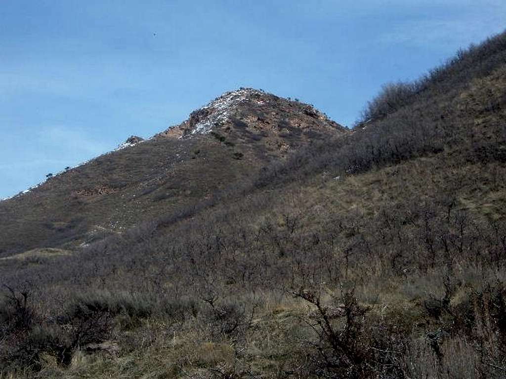 Approaching Red Butte