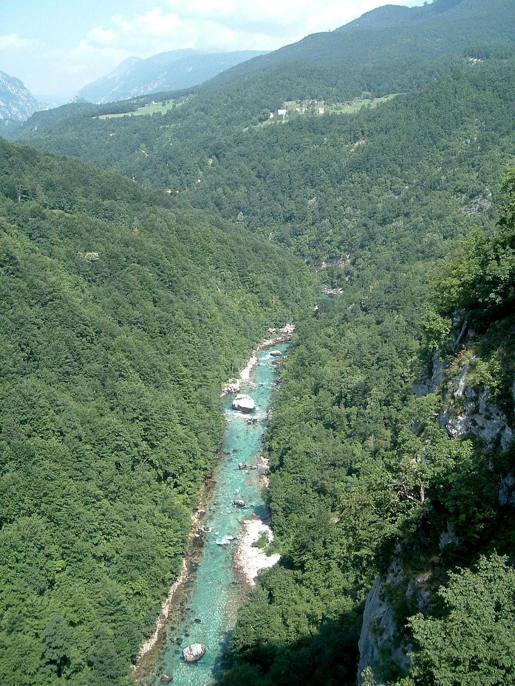 View from Djurdjevica Tara bridge