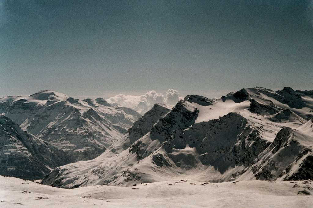 View from Glacier de Pissaillas