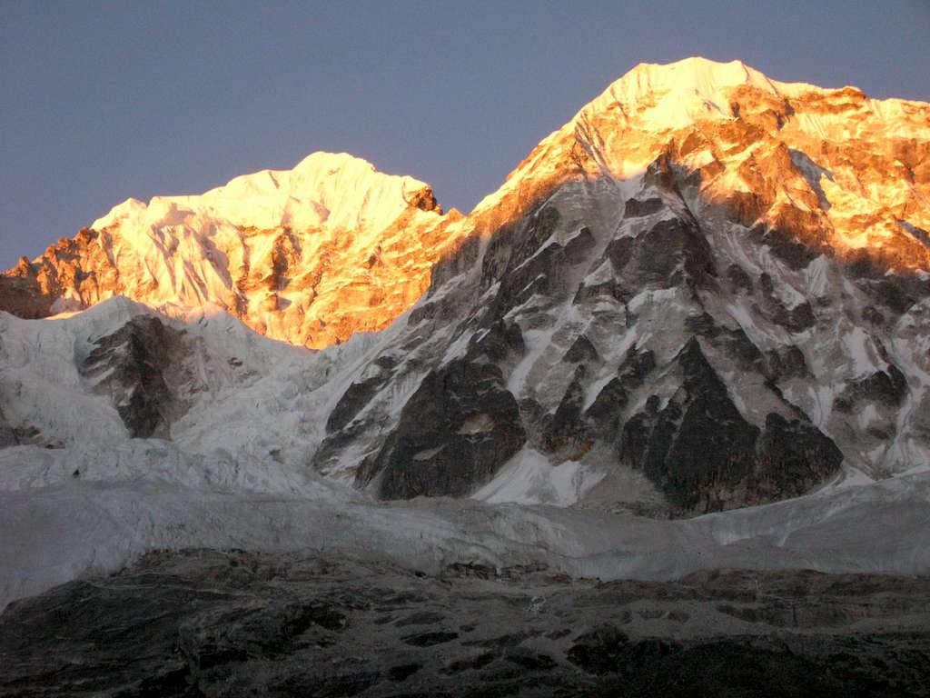 Forked Peak I and II (Kanchenjunga Massif)