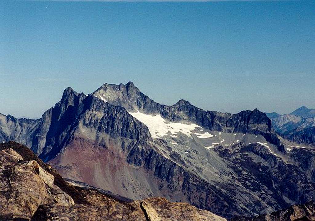 Bonanza Peak as seen from the...