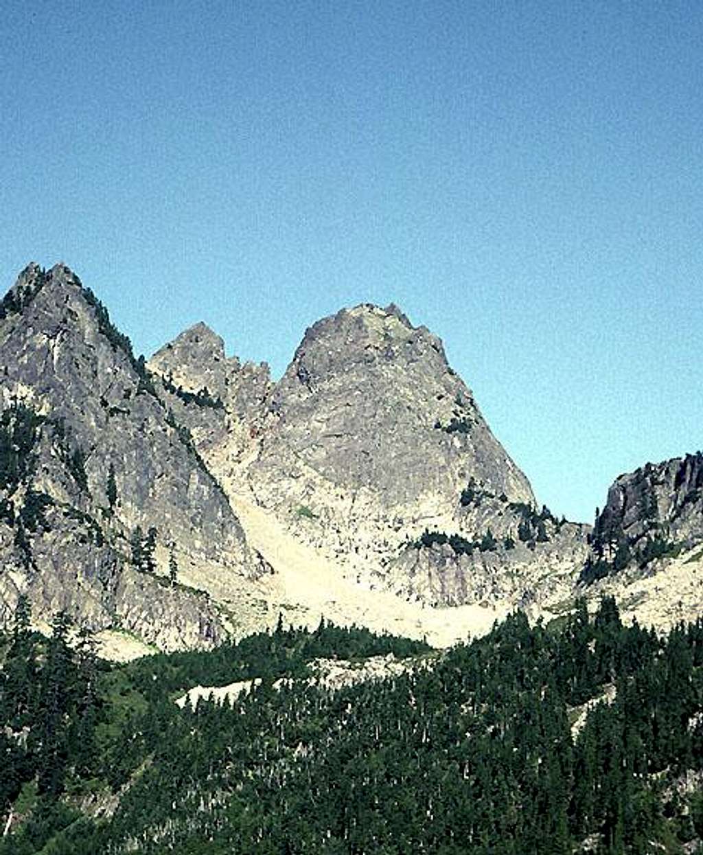 Chair Peak from the east.