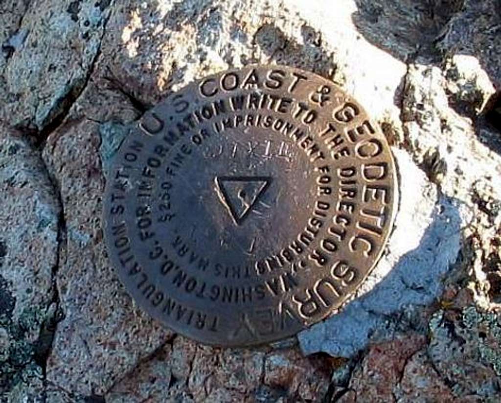 Dixie Butte Benchmark (OR)