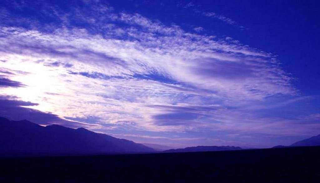 Sunrise Owens Valley