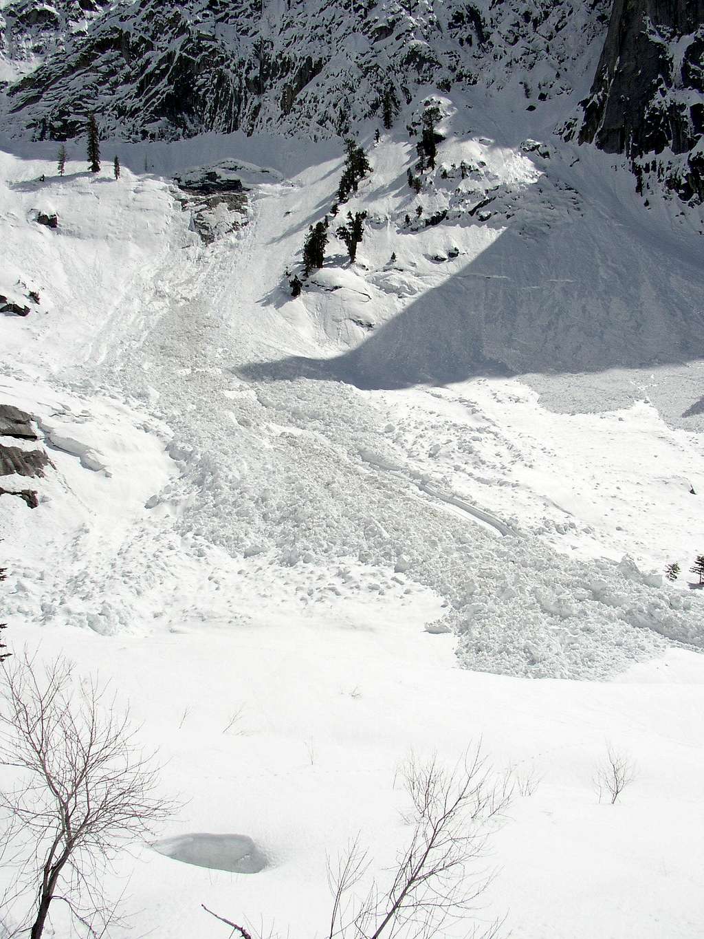 Wet Slide Avalanche