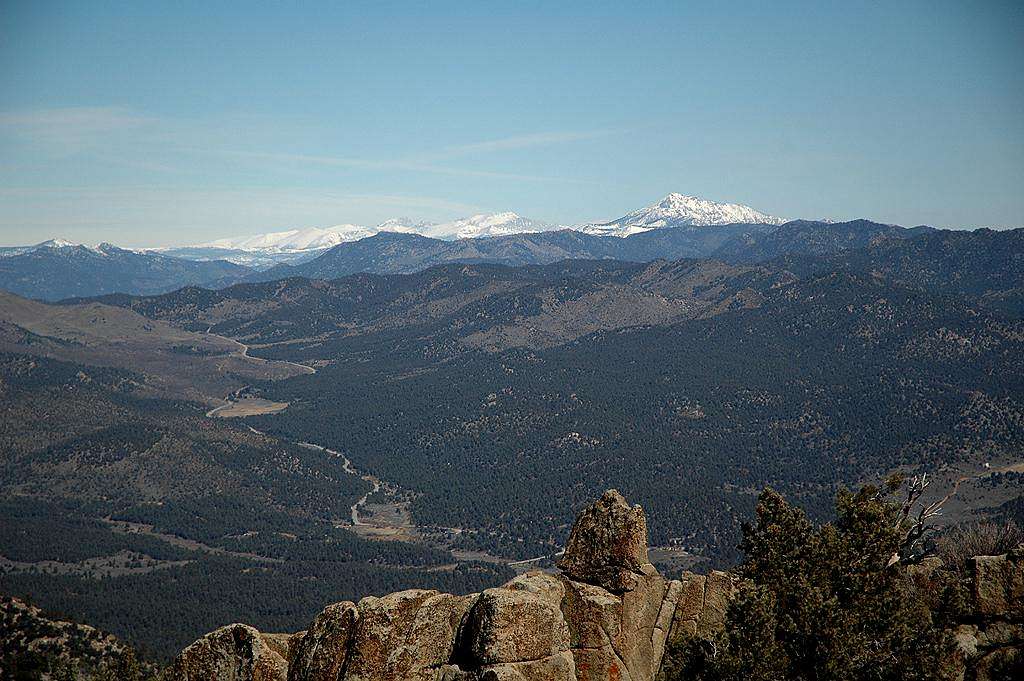 View North from Sawtooth Peak