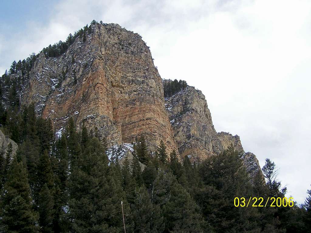 Vertical Cliffs, Gallatin Canyon