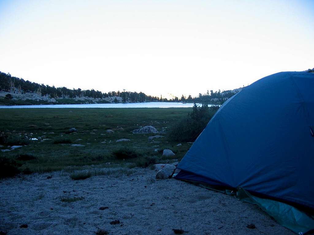 Campsite in Route to New Army Pass