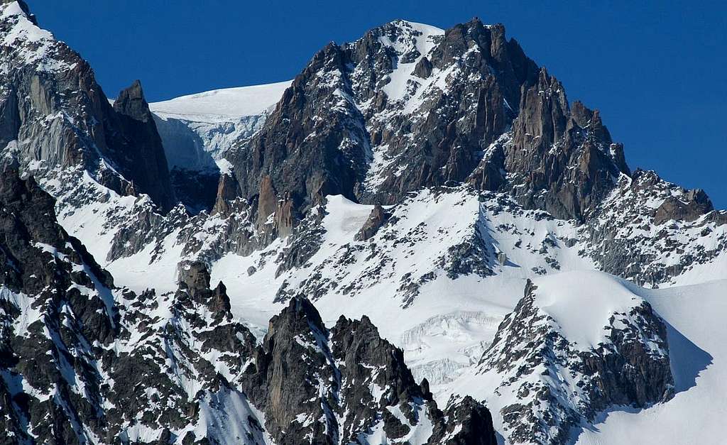 Mont Blanc du Tacul south side