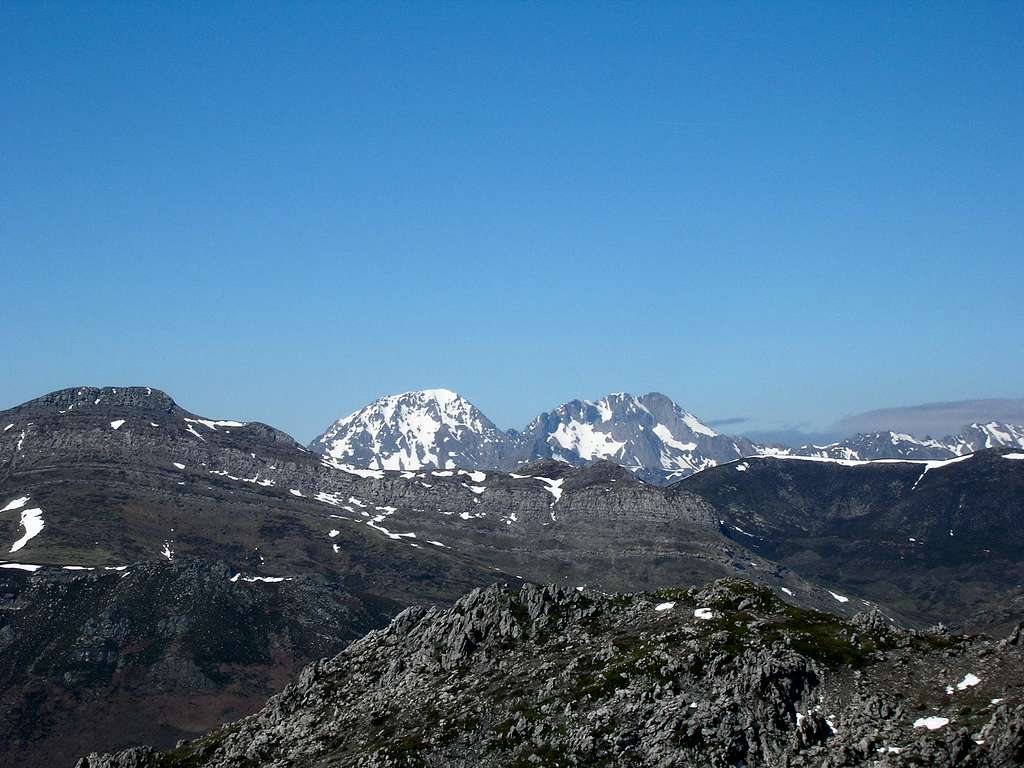 Peña Ubiña South face