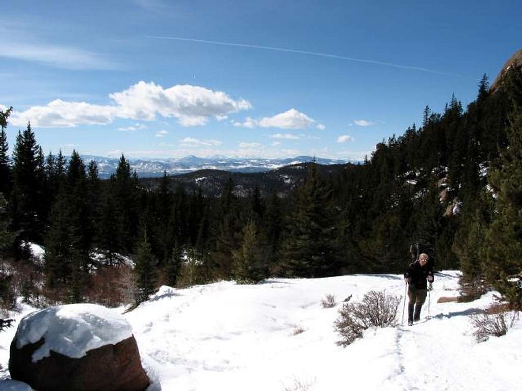 Walkup from Crags Campground....