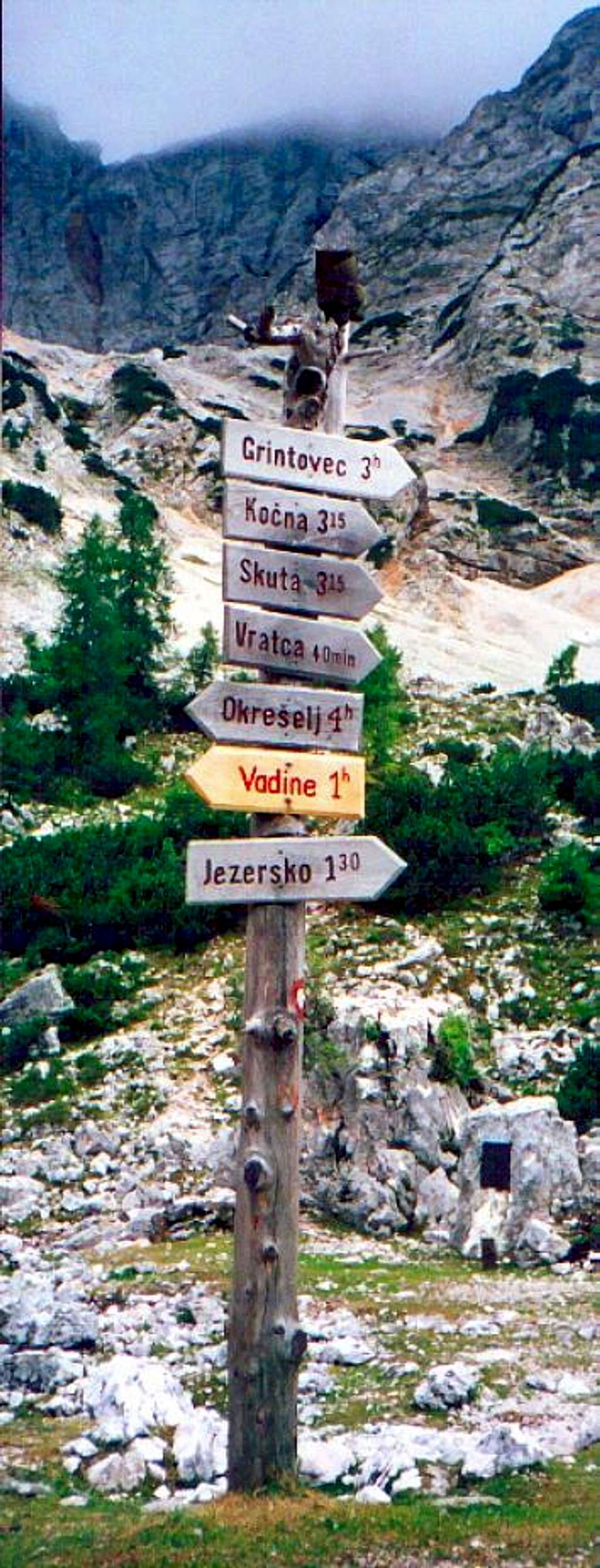 Grintovec route