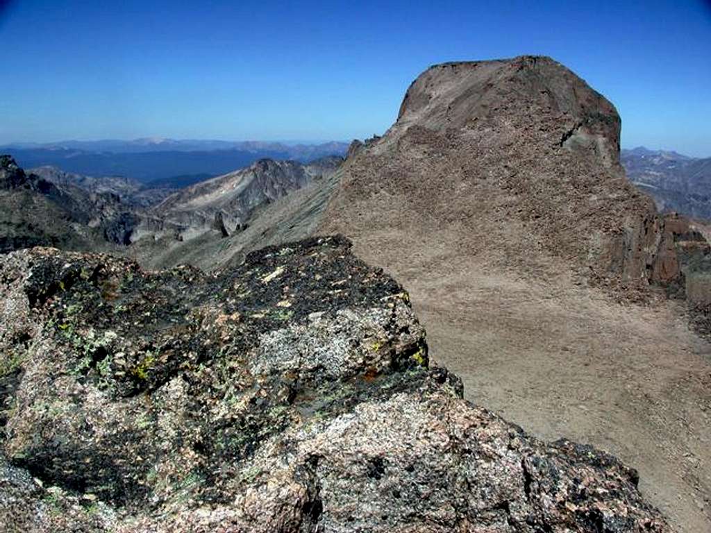 Longs Peak from Mt Meeker's...