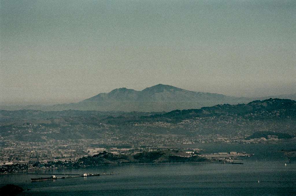 Mount Diablo from Mount Tamalpais